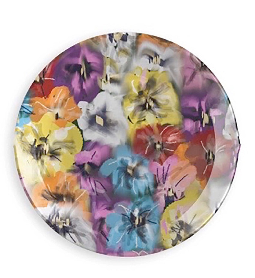 Pansies. Plates and Platters - AFRArt2U
