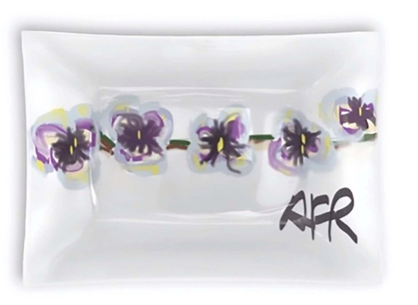 Rectangular Glass Platters in 4 Prints. - AFRArt2U