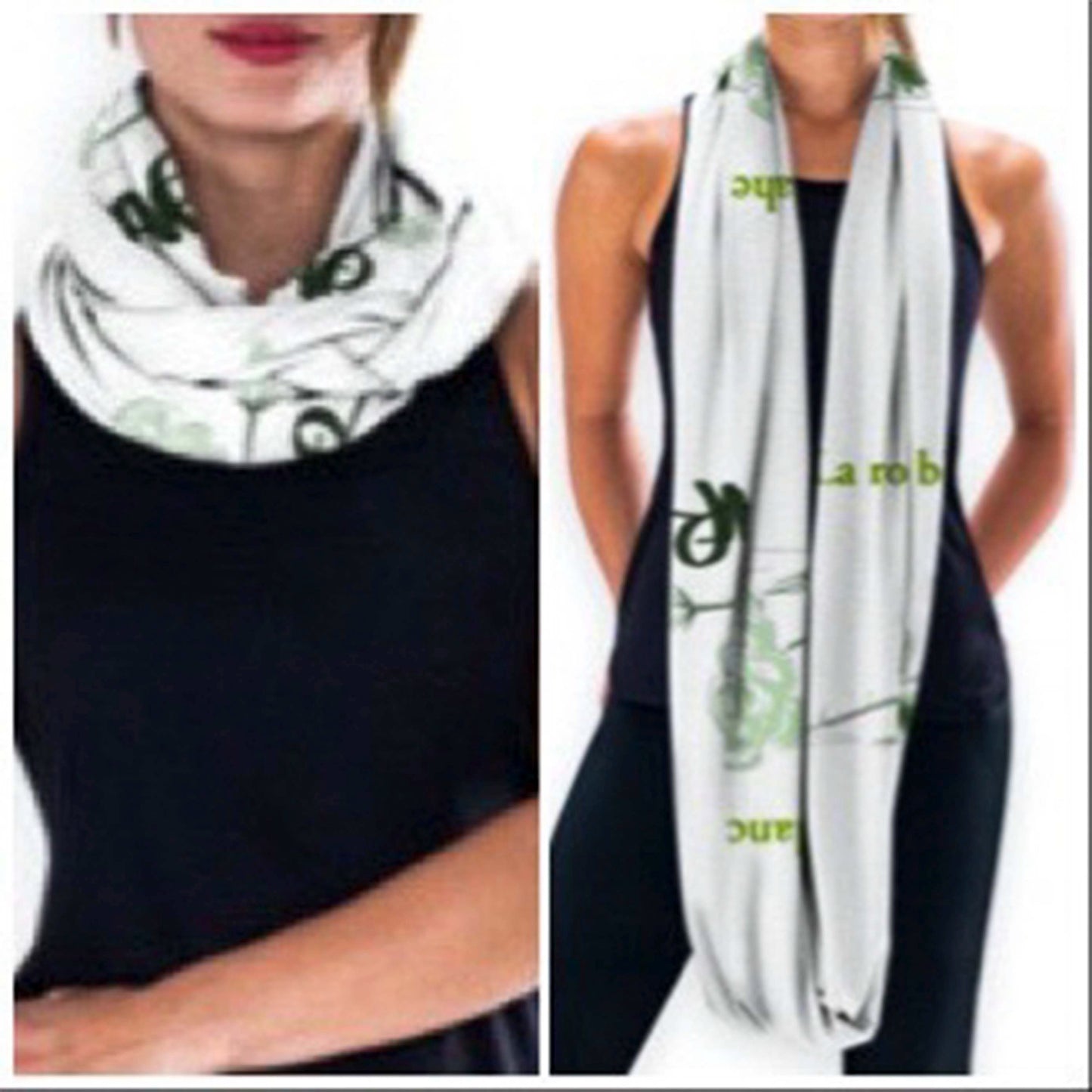 Infinity Scarf- In 3 AFR Prints - AFRArt2U