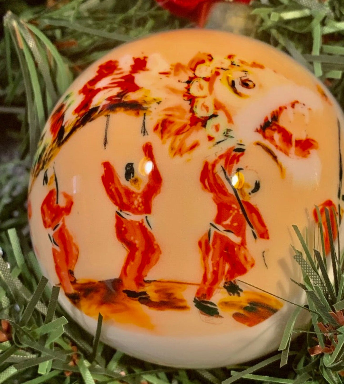 Porcelain Bauble Ornaments - AFRArt2U