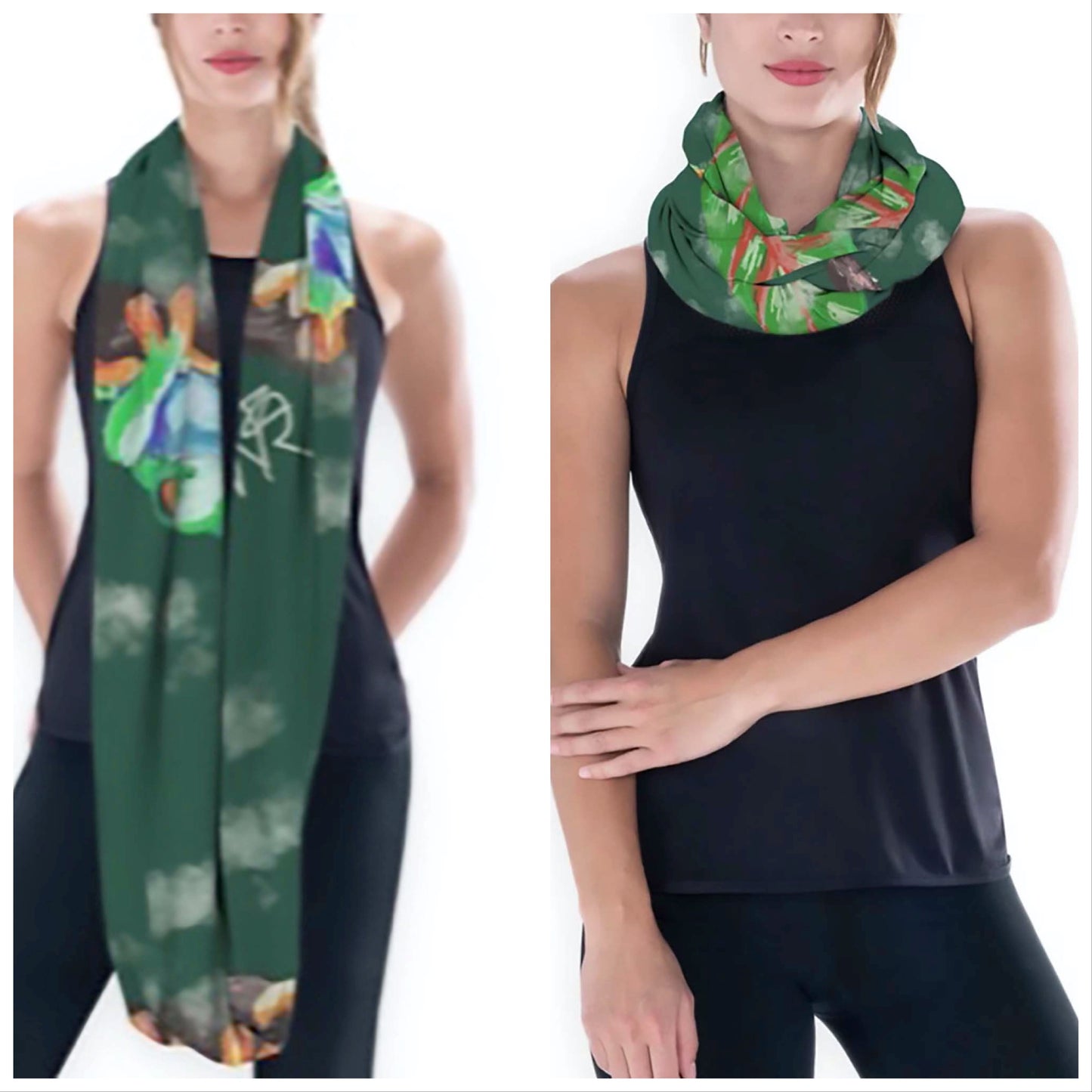 Infinity Scarf- In 3 AFR Prints - AFRArt2U