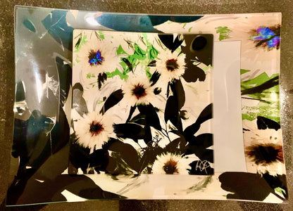 Plate Settings (1 medium and 1 small glass plate). In 6 prints. - AFRArt2U