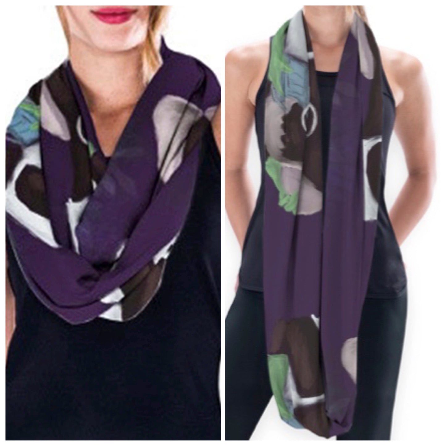 Infinity Scarf- In 3 AFR Prints - AFRArt2U