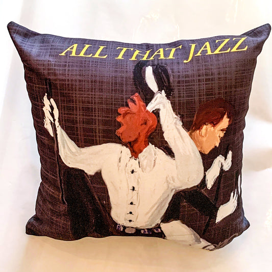 All that Jazz Luxury Pillow - AFRArt2U